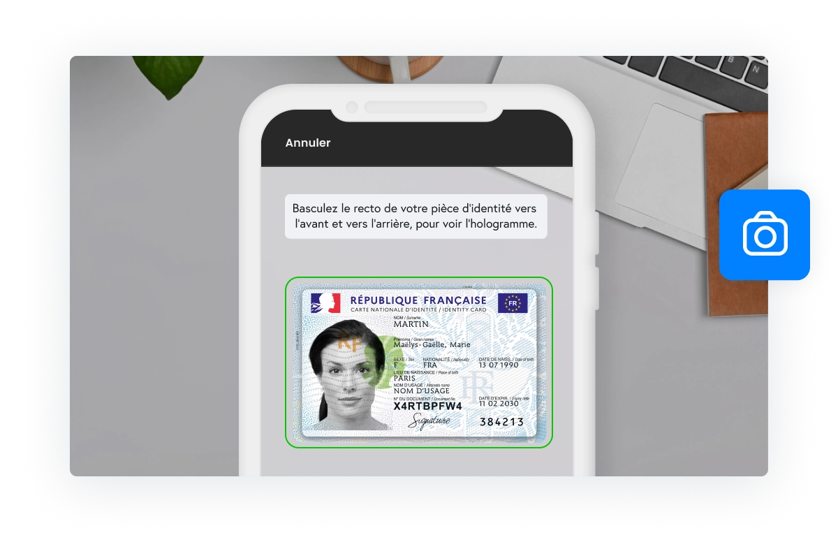 Certigna Verif ID - solution anti fraude et de vérification de pièce d'identité