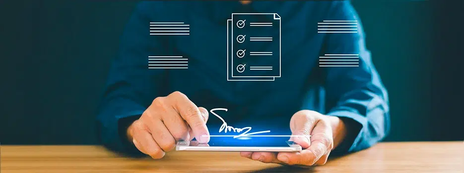 la verification identite numerique avant la signature d un document